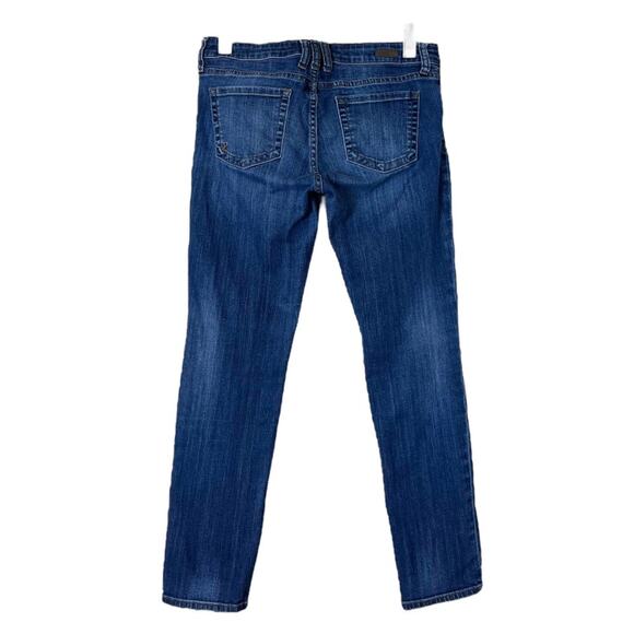 Kut from the Kloth Jeans Boyfriend Mid Rise Medium Wash Women’s Size 4P Petite - Picture 2 of 7
